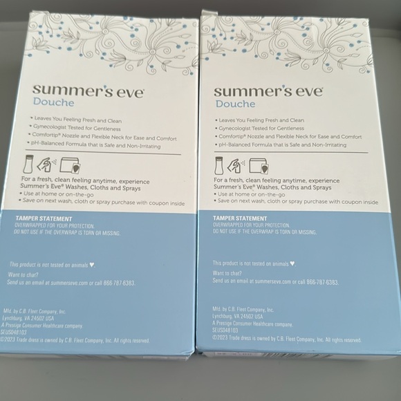 Summer's Eve Douche, Extra Cleansing Vinegar & Water, 2 Units, 4.5 oz Each - Picture 2 of 2